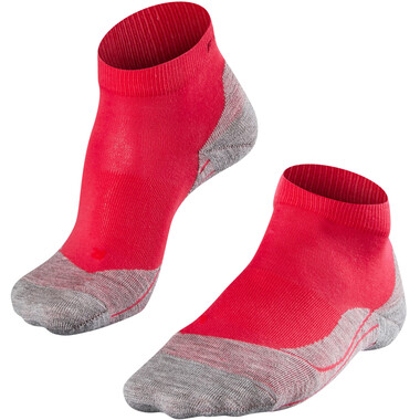 Socken FALKE RU4 RUNNING SHORT Damen Rosa/Grau 0